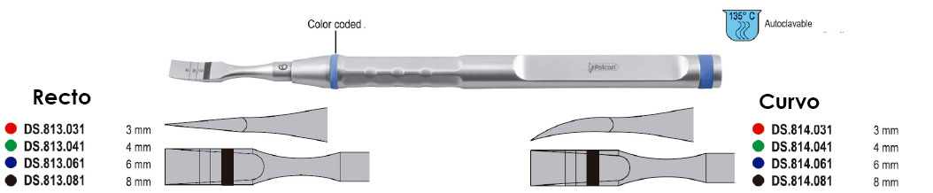 Osteotomo cincel